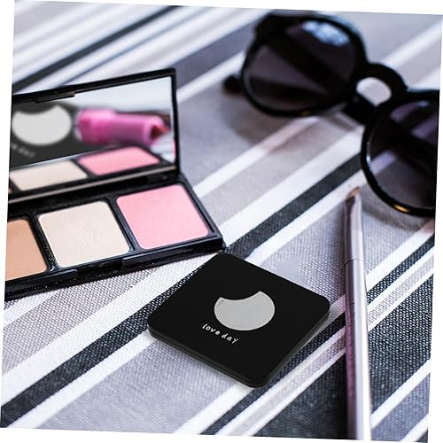 Miniatura 9 de Espejo redondo de 4 piezas, espejo pequeño y compacto, espejo de aumento compacto para monederos, cuadrado, maquillaje, bolso de mamá, doble cara,