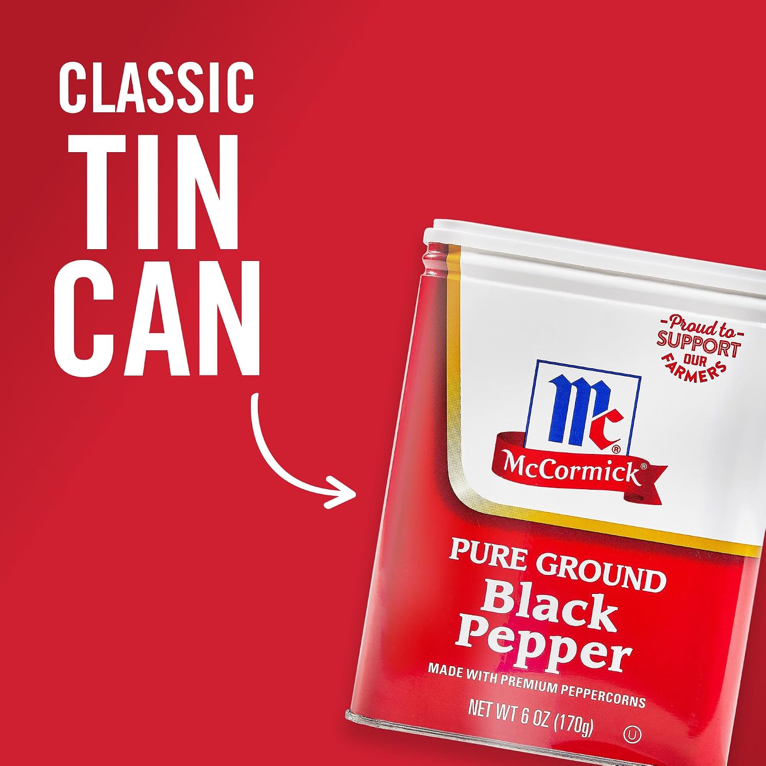 McCormick Pure Ground Black Pepper, 6 oz image 5