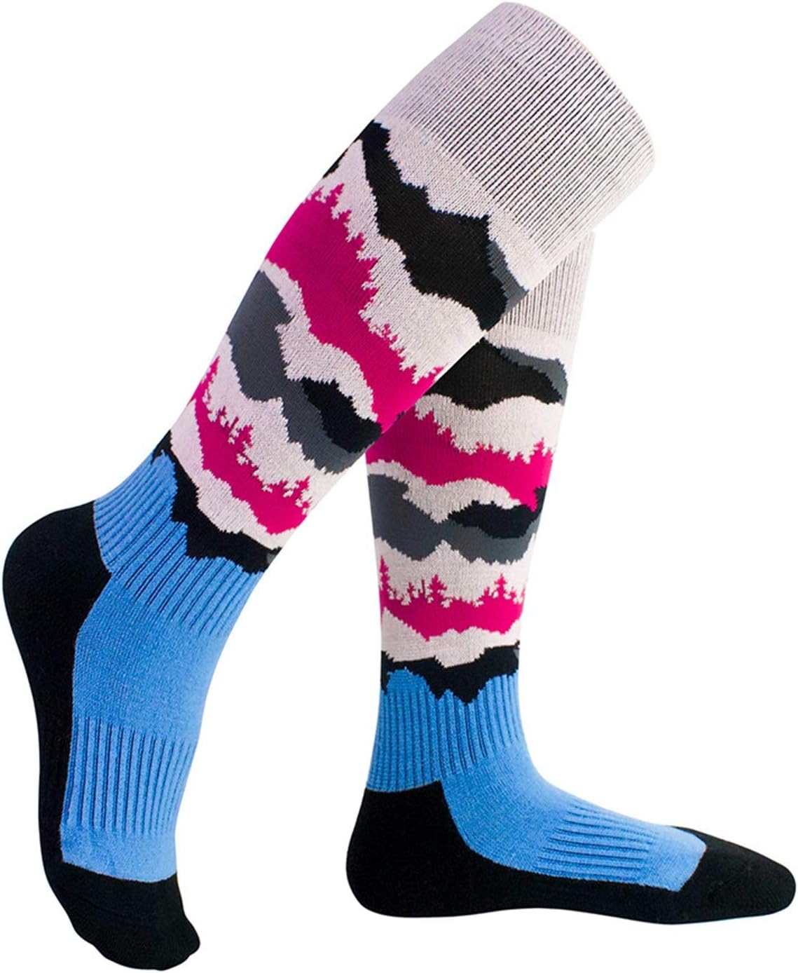 Skiing Socks 3pcs Ski Socks Thickened Warm and Sweat-absorbent Sports for Men and Women for Cycling Hiking