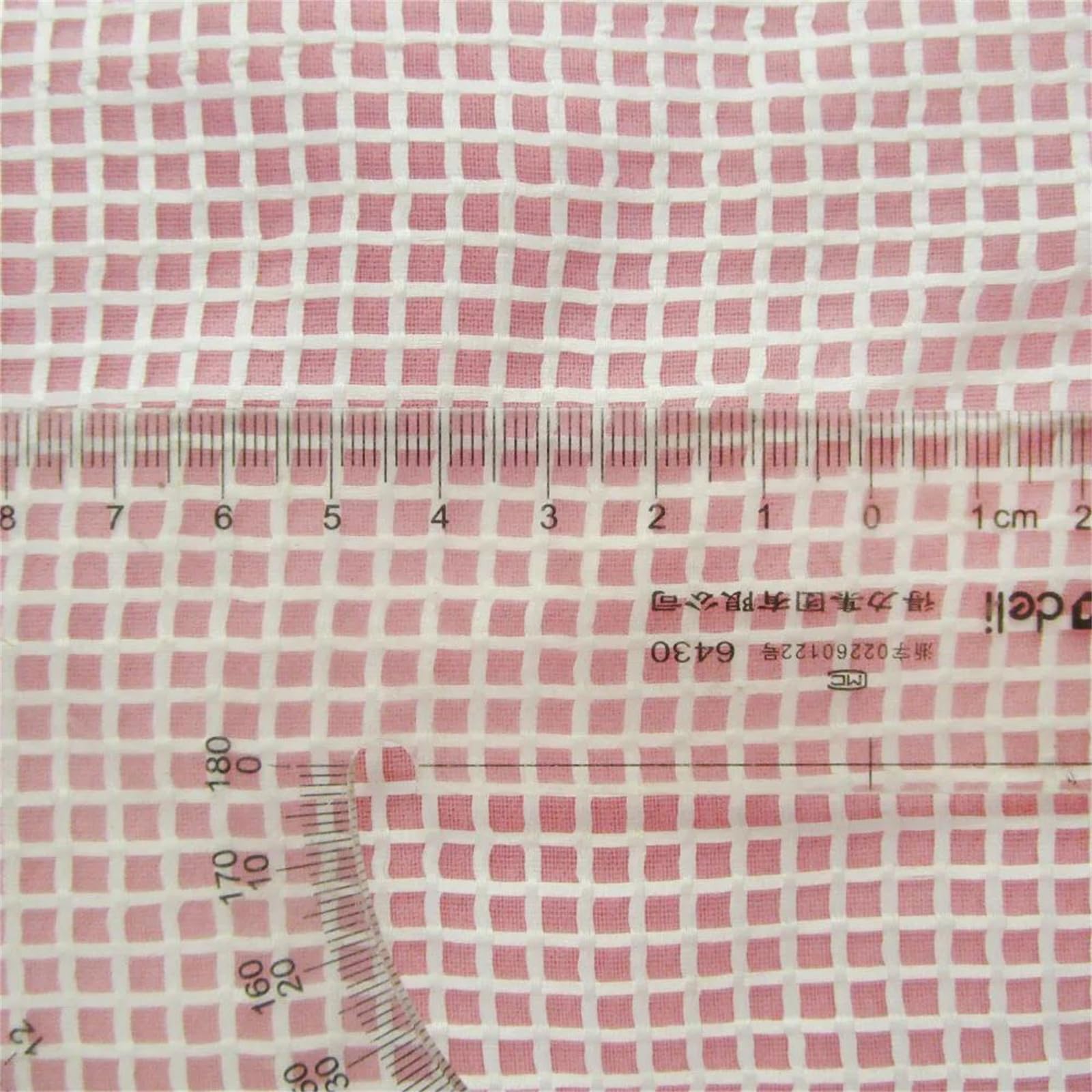 Tessuto in Organza a griglia Piccola da 90 cm * 145 cm, in Morbido Tessuto antistrappo, anelastico, for la Realizzazione di Abiti Couture e gonne tutù(Svart,90cmx145cm)