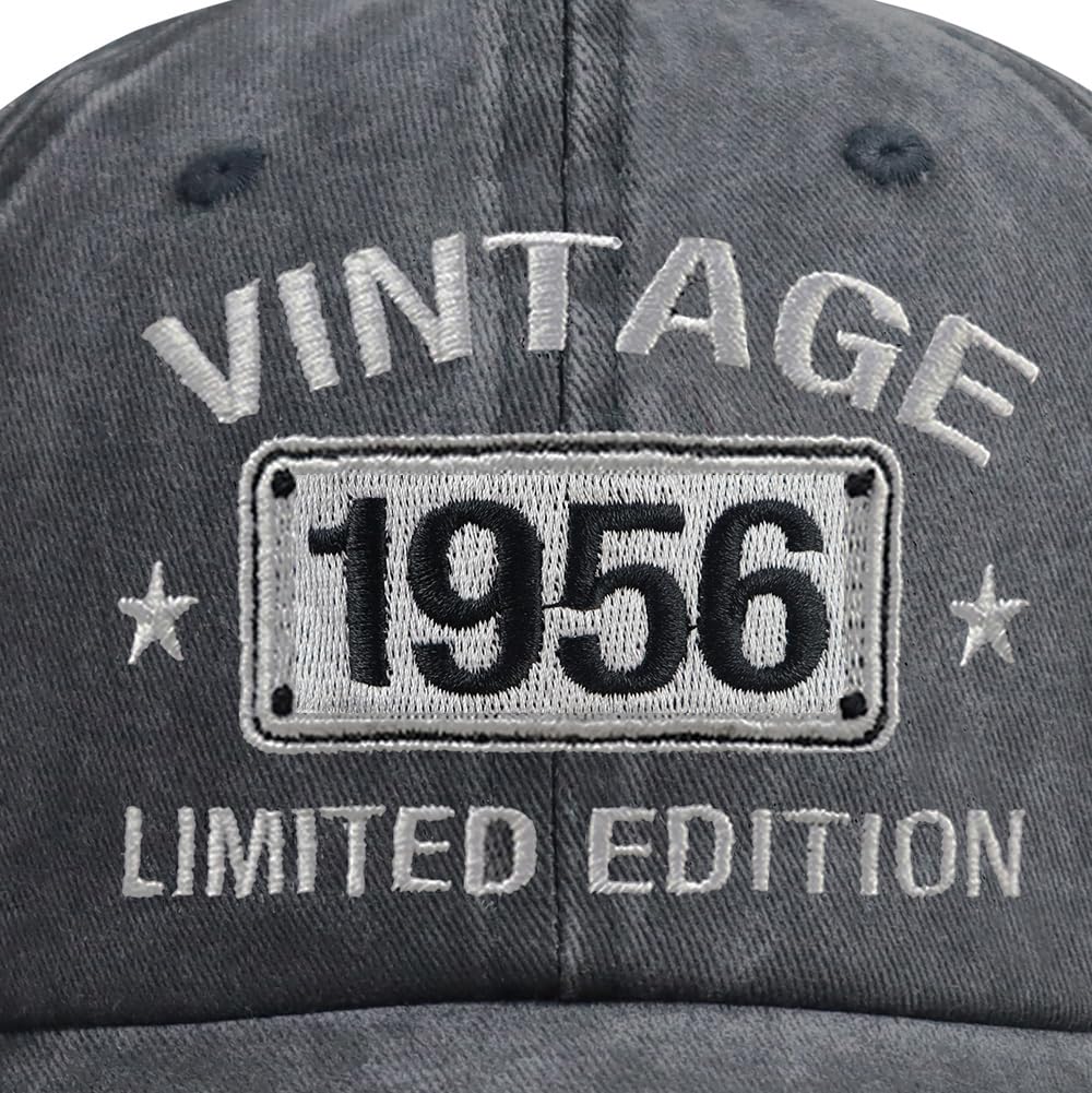 Vintage 2006 1996 1986 1976 1966 1956 1946 1936 1926 Limited Edition Embroidered Adjustable Baseball Cap for Men Women - 3