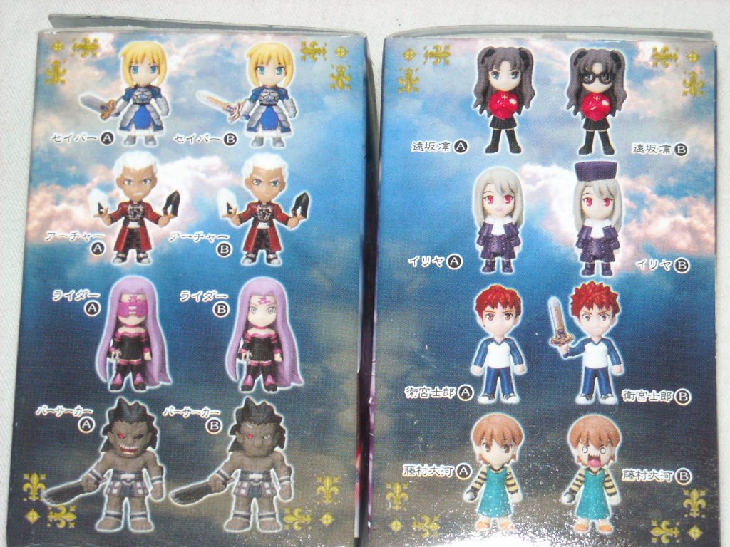 Amazon.co.jp: Fate stay/night ボトルキャップフィギュアコレクション