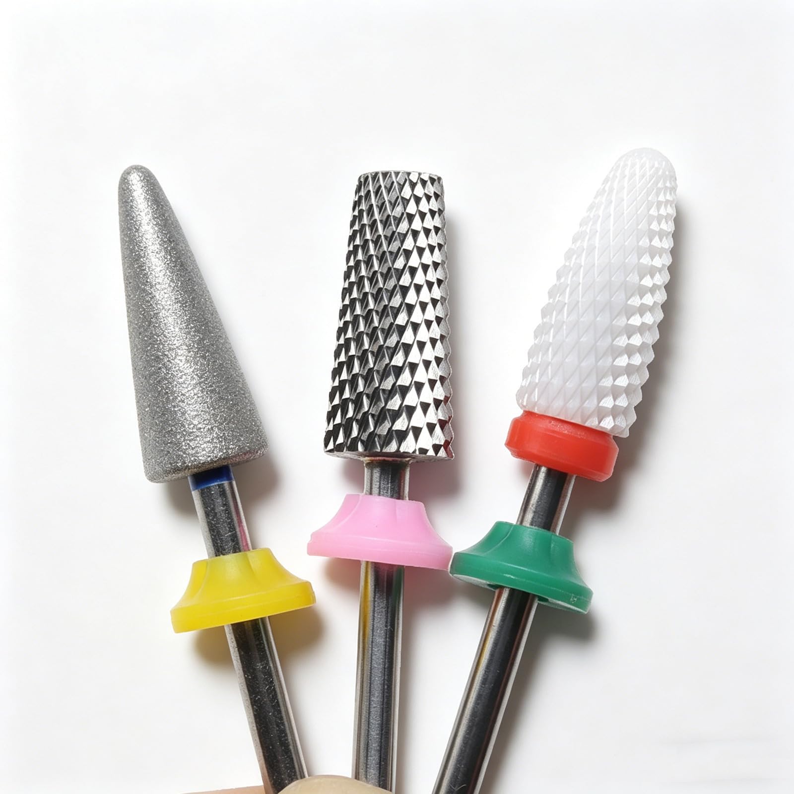Tofficu 100 Pièces Cache-poussière pour Perceuse à Ongles en Plastique, Protection Rapide, Adapté pour Usage en Salon Domicile, pour Artistes de L’ongle Couleur Aléatoire