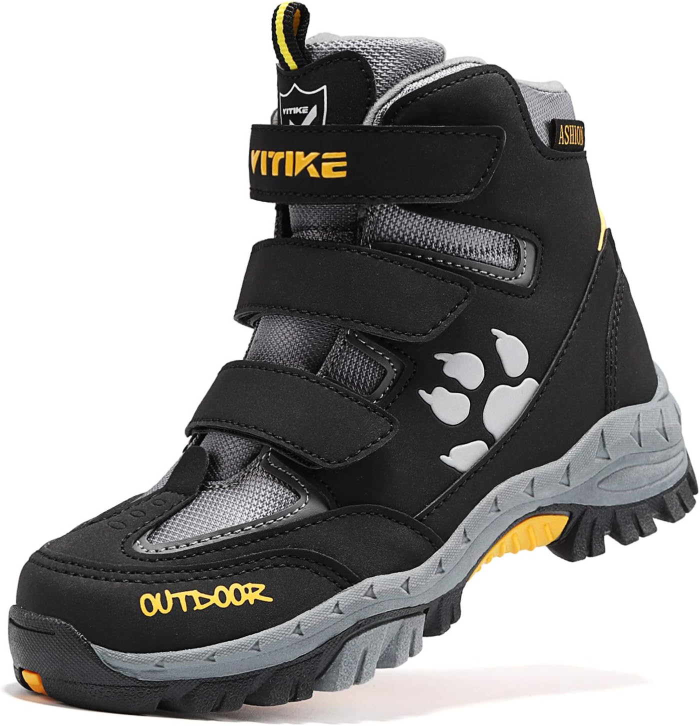 Kids Winter Snow Boots Trekking Climbing Outdoor Shoes Boys Trekking Waterproof Snowshoeing Childrens Hiking Boots