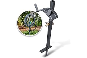 Aqua Joe Steel Garden Hose Faucet Extender