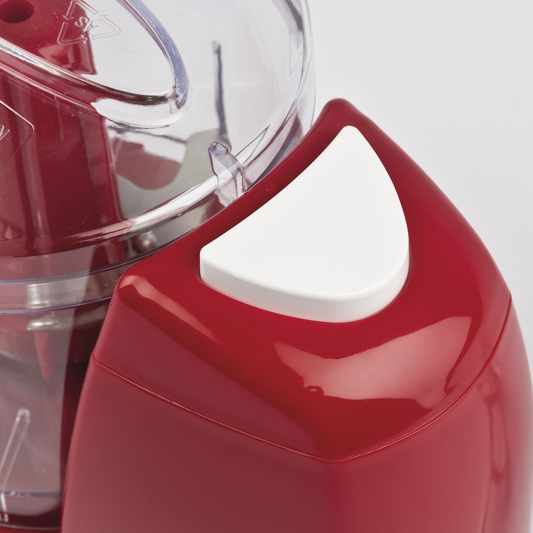 G3 Ferrari G20155 Tritatutto Realmix 2, 150 W, Capacità 350 ml, Funzione Pulse, Lame INOX, Doppia sicurezza, Bianco/Rosso