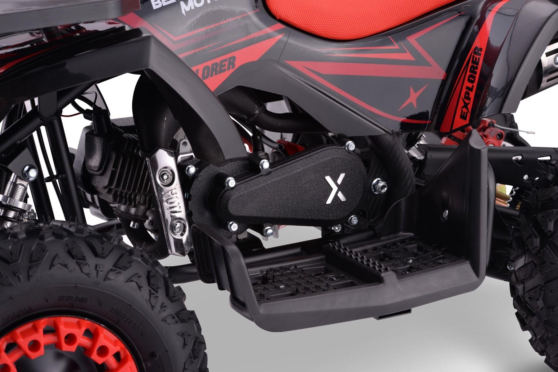 ATV - Mini Quad per bambini Beneo Motors Explorer rosso - 50cc