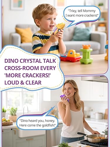 Miniatura 11 de Walkie Talkies para niños recargables, juguetes para niños y niñas de 3 a 12 años, paquete de 3 radios de 2 vías de largo alcance, regalos de Jardín