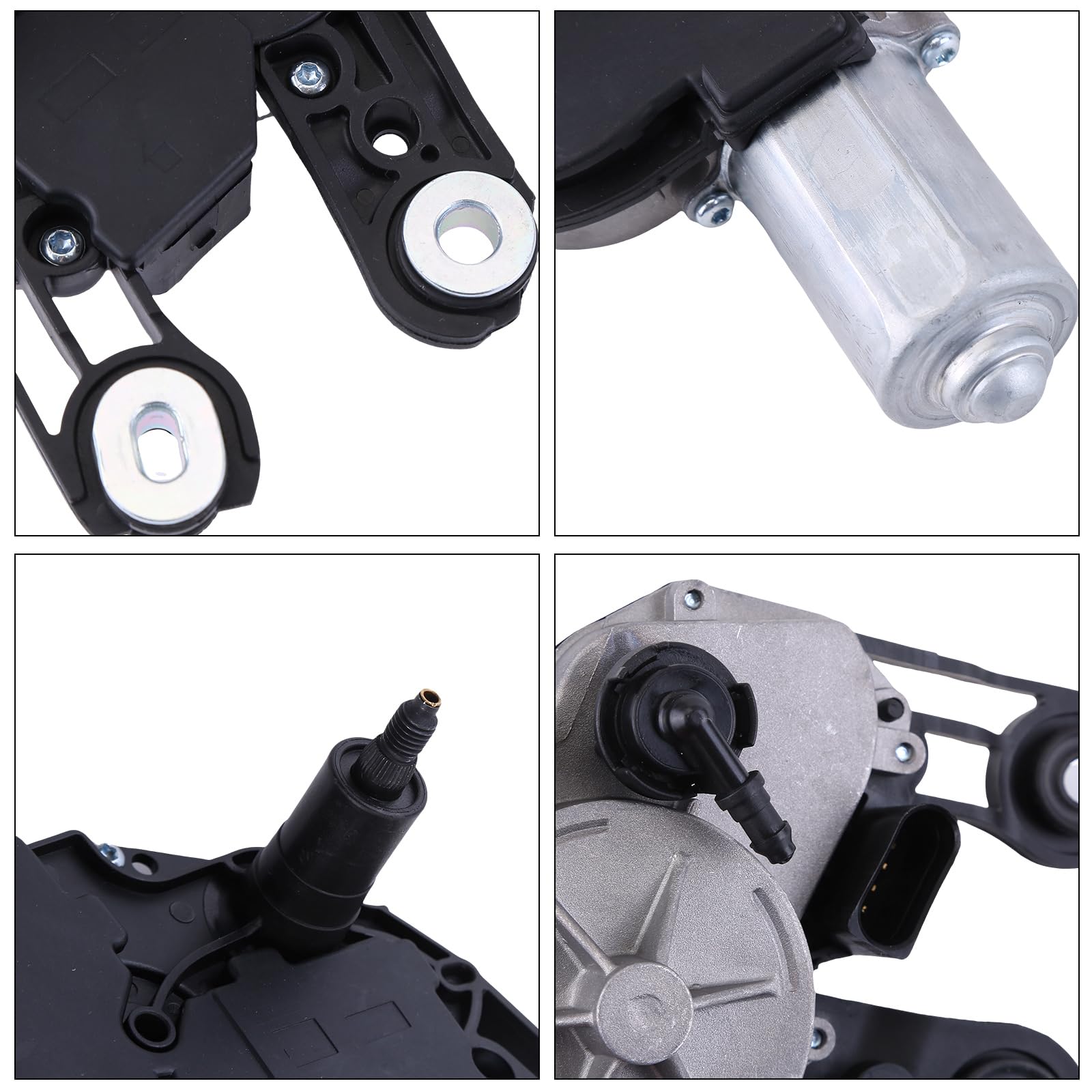 iSpchen 8V0955711 Motore tergicristallo posteriore per Audi A3 8V Hatchback Modelli 2013-2019 Sostituzione del motore del tergicristallo posteriore dell'automobile 8V0955711A 8V0955711B
