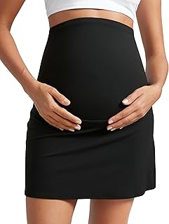 Butterluxe Maternity A-Line Golf Skirt: High-Waisted with Built-in Shorts & Pockets - Related Product | Butterluxe