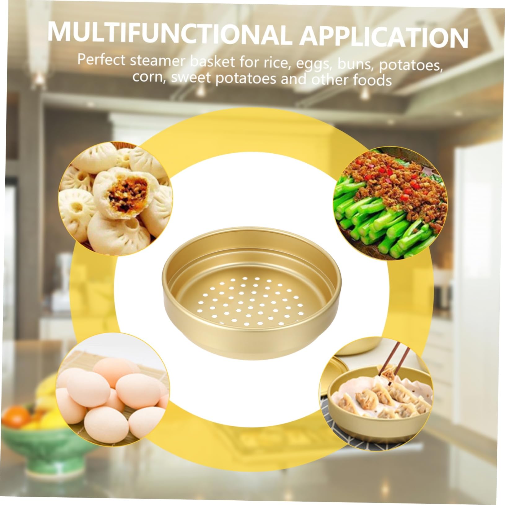 Alipis 3 Uds Suministros De Cocina Dispositivo De Cocción Estante De Calefacción Herramienta Para Cocinar Alimentos Colador Para Cocinar Rejilla De