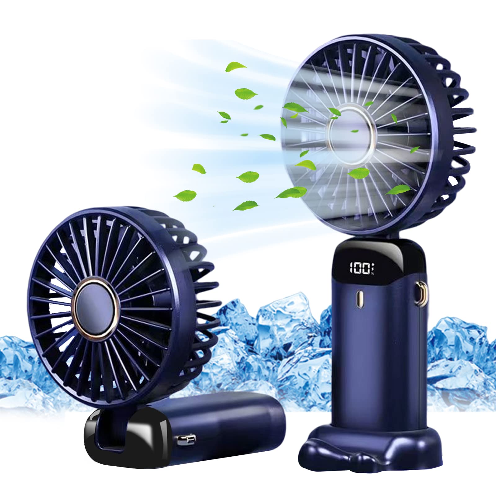 Ventilatore Portatile Capybara – Silenzioso E Ricaricabile USB-C, Ventola Da Tavolo E Da Viaggio 14 Cm