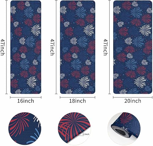 Vista 678 de Tapete de Feliz Navidad, tapete antideslizante para puerta delantera, baño, cocina, dormitorio, patio, entrada, 16 x 24 pulgadas, rojo, negro y verde