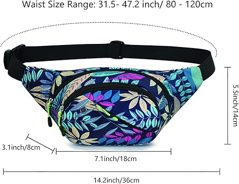 Marsupio Impermeabile Leggero - 3 Tasche, Cintura Regolabile, Per Sport E Viaggio - Foto 9