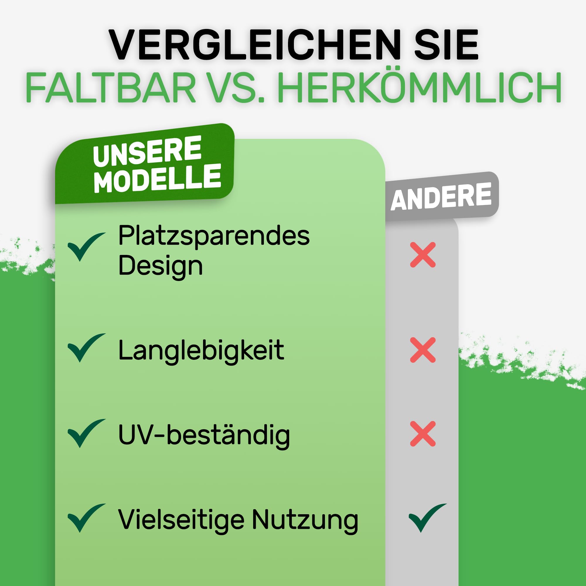 Melko - Regentonne faltbar 1000L mit Auslaufhahn, PVC Stützstangen & 2 m Wasserschlauch - Mobiles Regenfass mit Überlaufschutz & Anschluss - Regenwassertonne witterungsbeständig für Gartenbewässerung