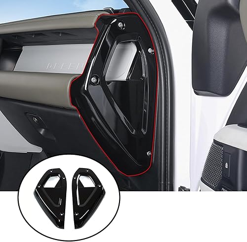 Miniatura 3 de YERMAOYI Juego de 7 piezas para cubierta de panel interior, accesorios para marco de panel de volante, accesorios para Land Rover Defender 110