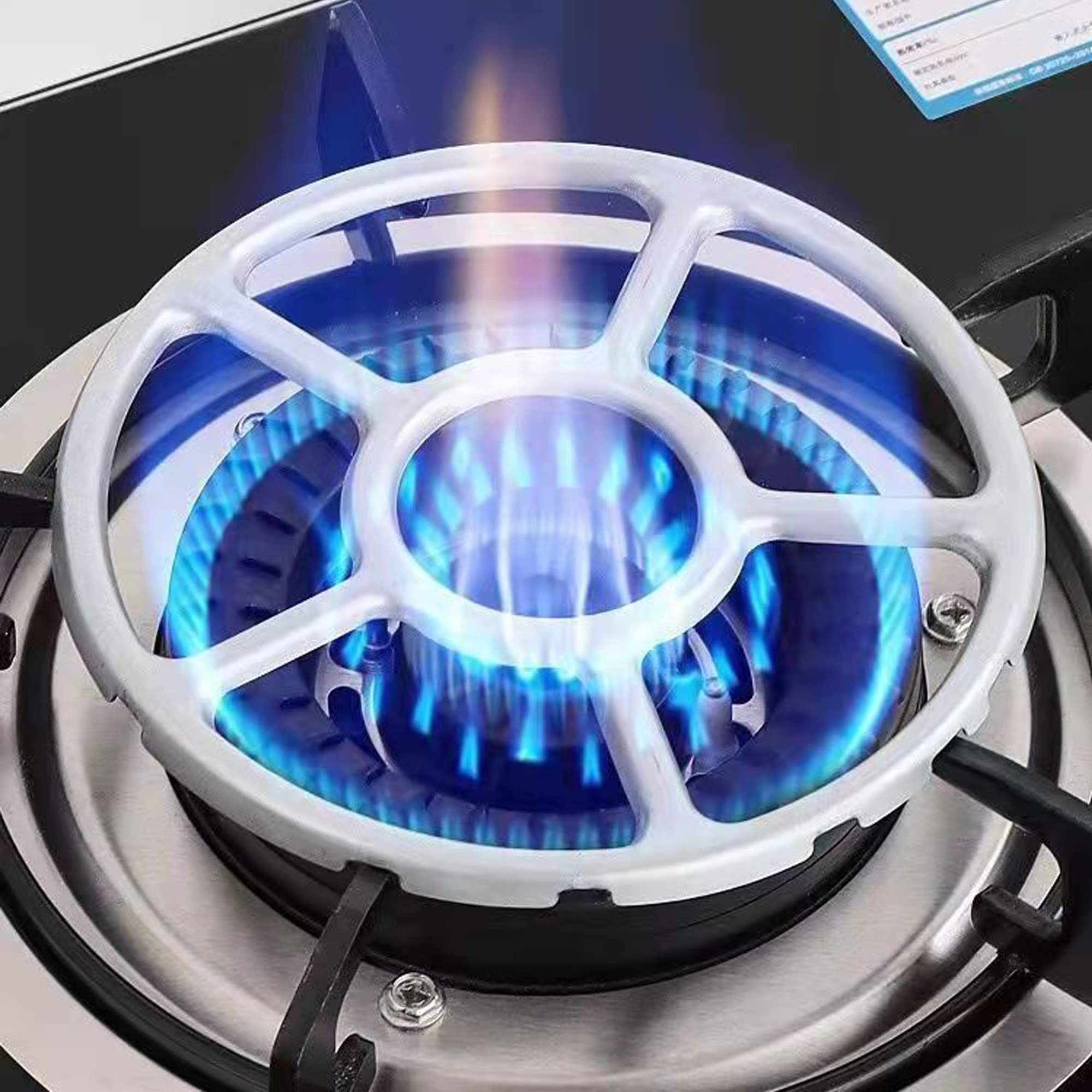 2 stuks gasfornuis ster pan ondersteuning gasfornuis top metalen gasfornuis top grille gasfornuis universele bevestiging goede stabiliteit helder duurzaam voor gasfornuis koffiezetapparaat oven keuken