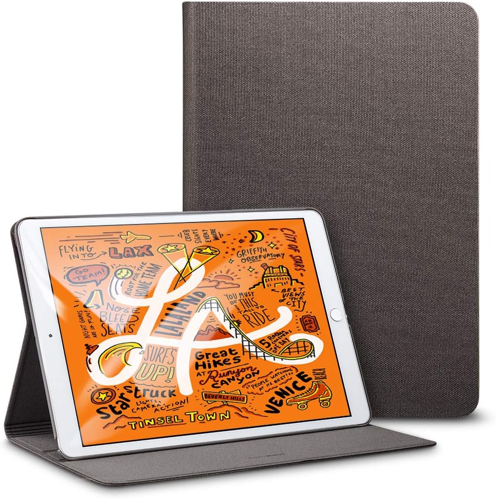 ESR for iPad Mini 5 Case 7.9" 2019 [A2133/A2124/A2126/A2125], Urban Premium Folio Case Book Cover Design, Multi-Angle Viewing Stand, Smart Case Cover Auto Sleep/Wake for iPad Mini 5th Gen, Twilight