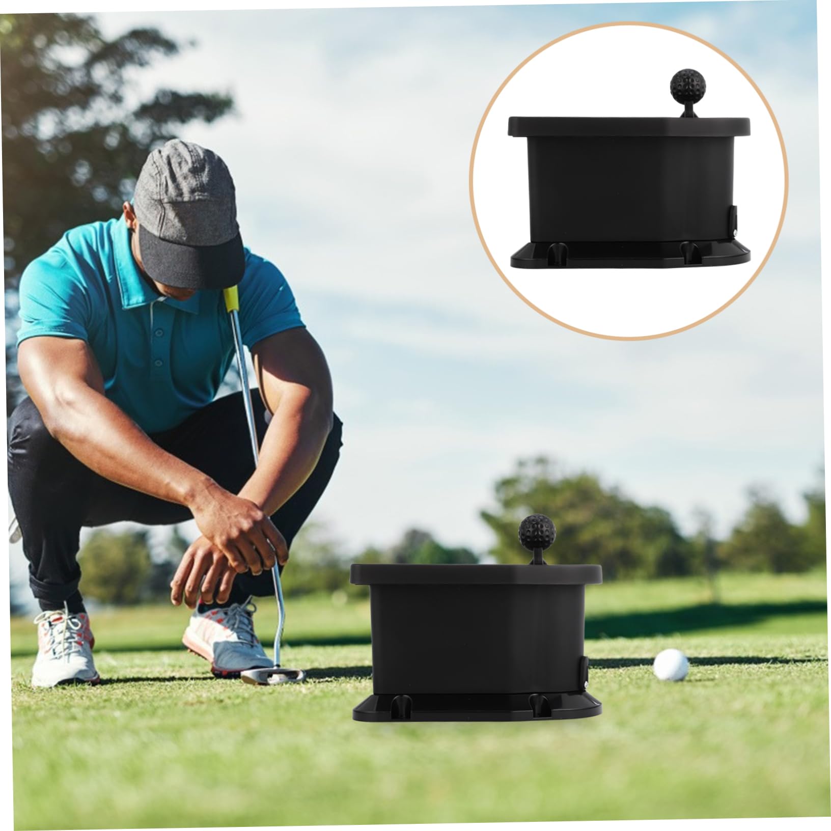UPKOCH Arandela De Varilla Limpiador De Palos De Golf para Limpiar Balones De Herramienta Manual De Limpieza De Palos De Golf