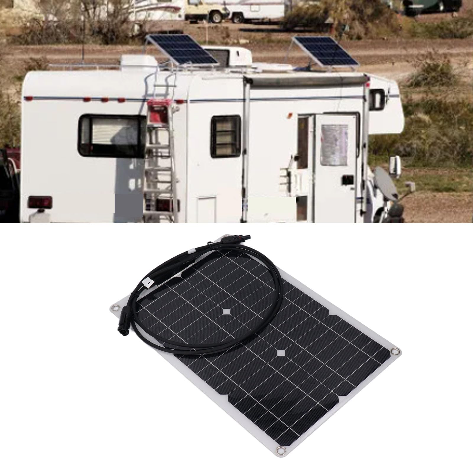 Pannello Solare Flessibile 20W 18V per MotorHome e Grid