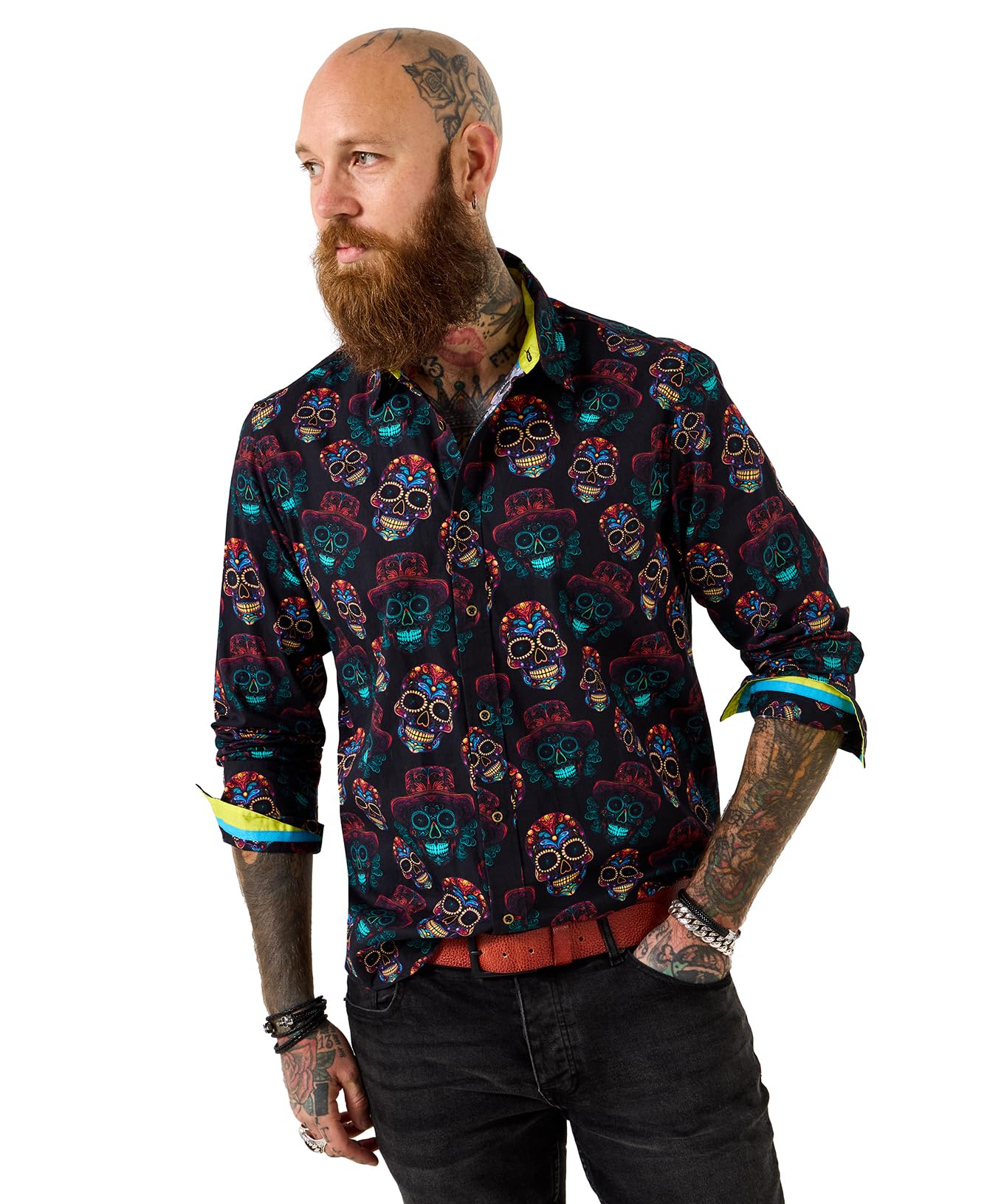 Joe Browns Sensational Skull Long Sleeve Shirt