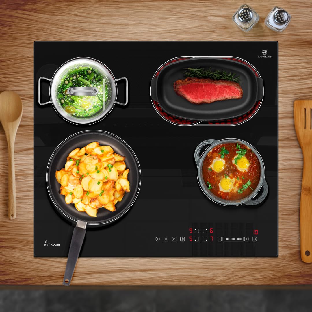 KKT KOLBE Forno da incasso 60 cm 70 L, 3 kW, cottura ventilata con grill, cassetti telescopici, timer automatico, pulizia a vapore, BO8810SS