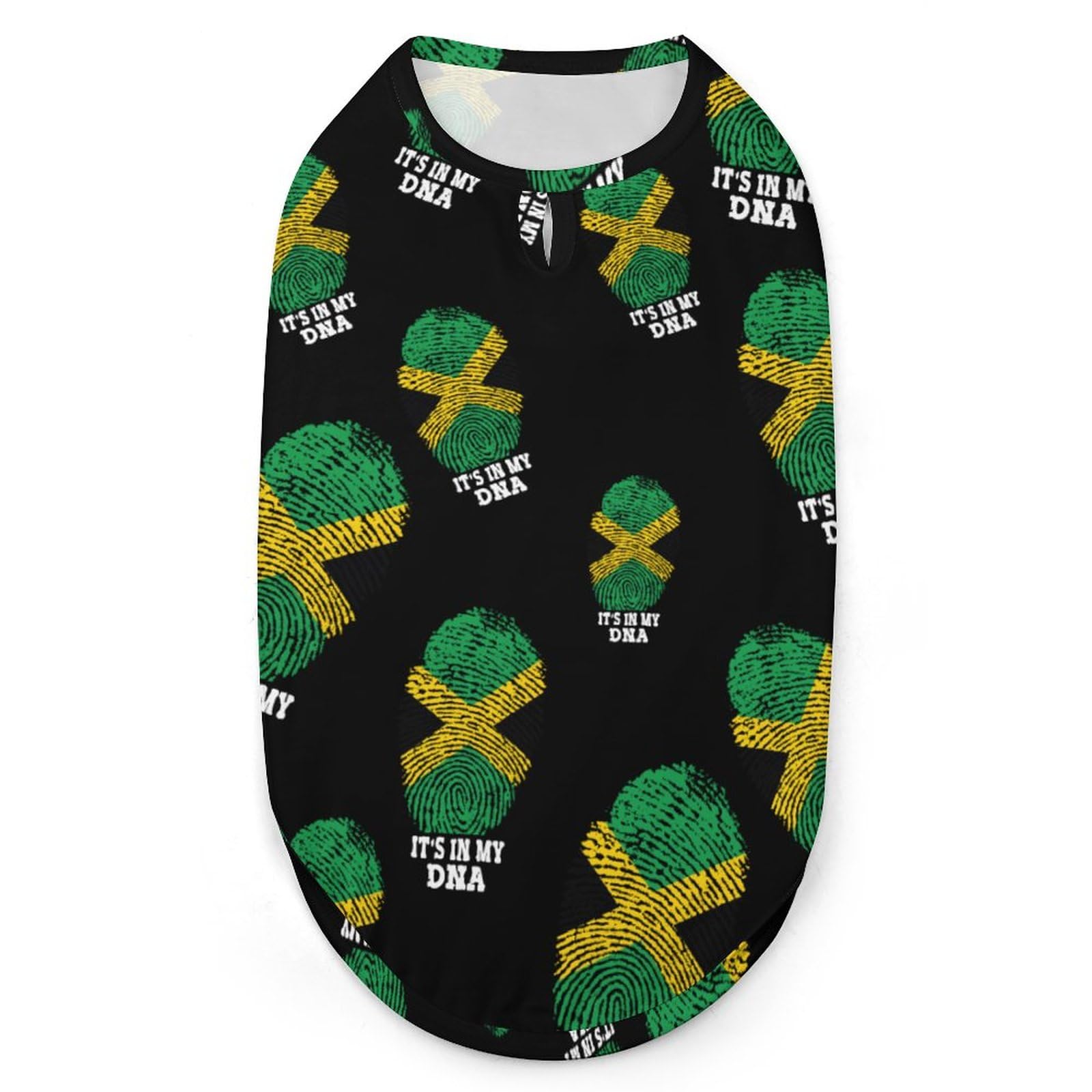 It's My DNA Jamaican Flag Dog Shirts for Small Large Dogs Costume Cat Dog Pajamas Puppy Gift Pet Clothes Jacket XL