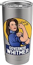I stand with Governor Whitmer that woman from Michigan Stainless Steel Insulated Tumbler