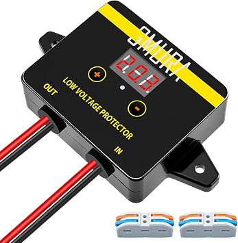 DC 12-36V Low Voltage Protector, Battery Disconnect Switch