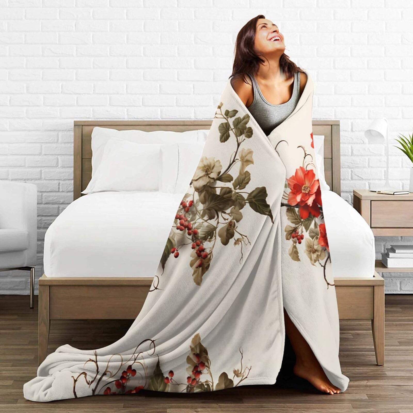 Singer Überwurfdecke Aus Weichem Flanell – 203 X 152 Cm, Renaissance-Welttoure Design, Warme Kuscheldecke Für Fans