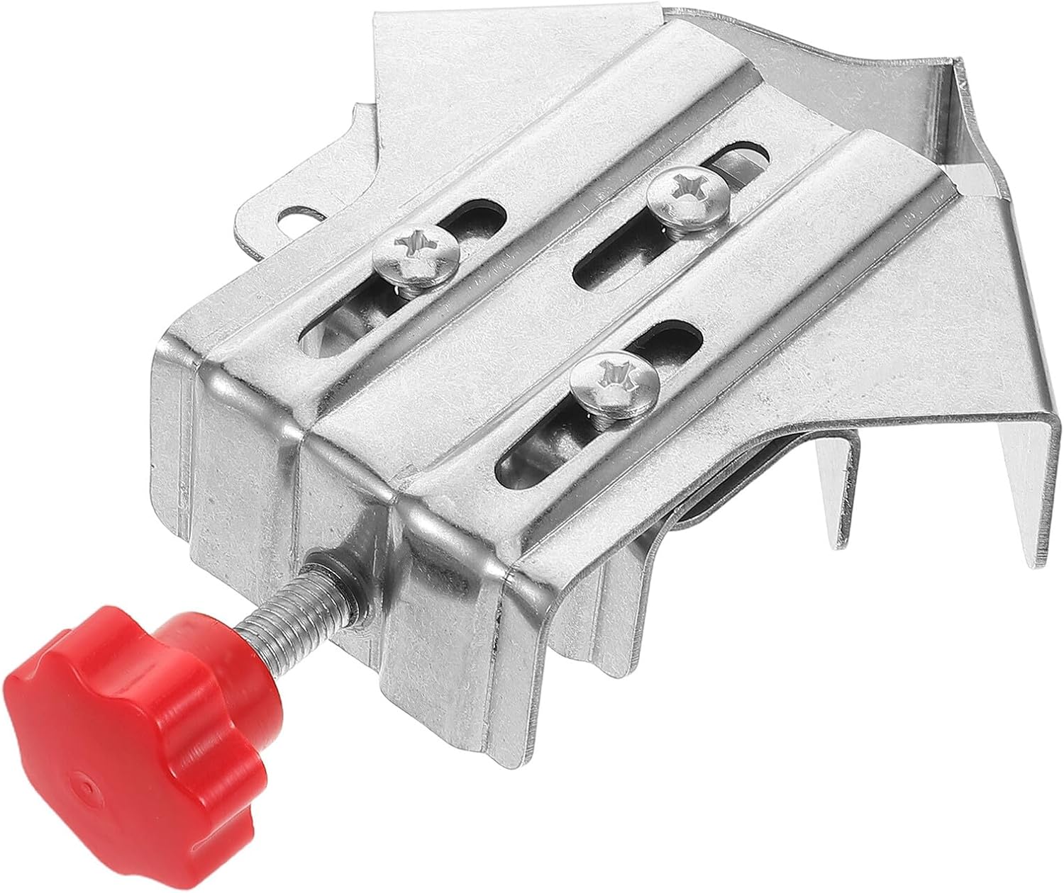 Lurrose Stainless Steel Right Angle Clamp 90° Adjustable Welding Clamp for Woodworking Picture Frame and Aquarium Fixing Single Handle Spring-loaded for DIY Projects