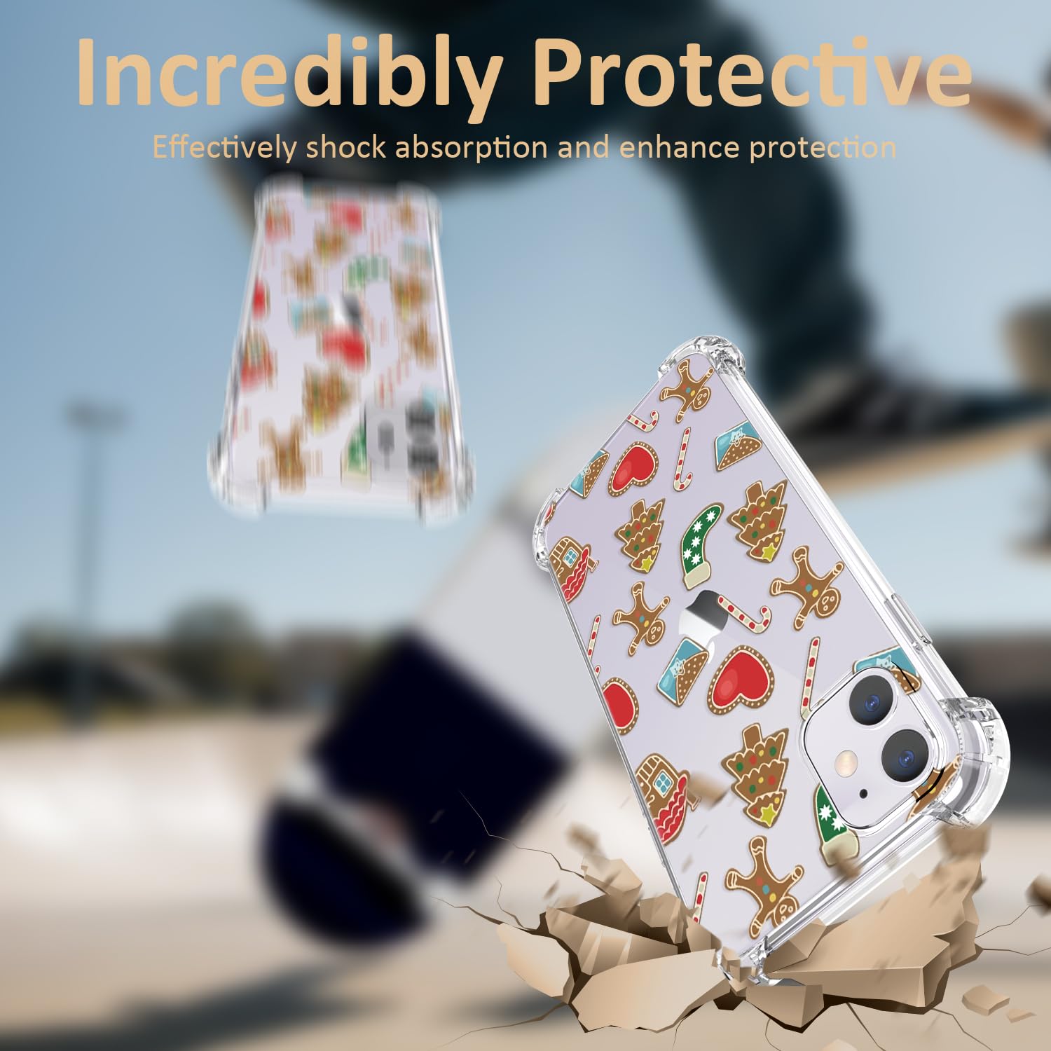 Funda Transparente Para IPhone 13 Pro Max Con Diseño En Reli | Envío Gratis