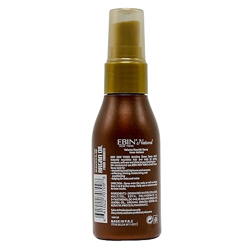 Miniatura 12 de EBIN NEW YORK 5 Second Detangler - Infundido con aceite de argán marroquí Humedad instantánea Acondicionamiento ligero Suavizante y suavizante