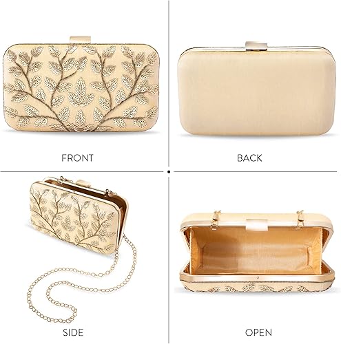 Miniatura 4 de Aheli Valentines Gift Bags Indian Potli Bags For Women Evening Bag Clutch Ethnic Bride Purse With Drawstring