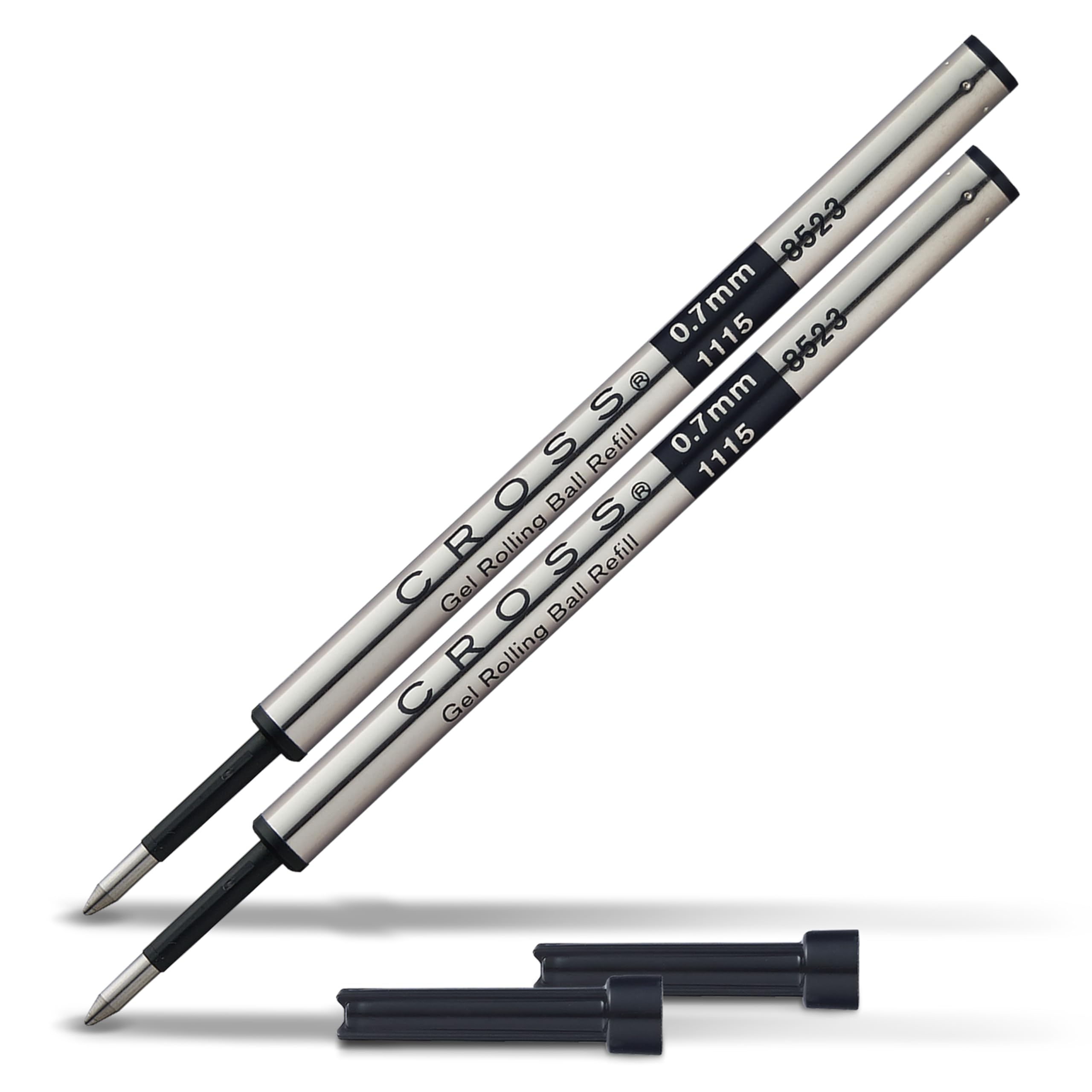 Cross Selectip Gel Rollerball Pen Refill, Medium Point, Black, 2-Pack (8523-2)