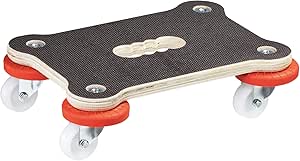 WAGNER Transport dolly MM 1332 I 59-86 x 49 cm - voor lasten van verschillende grootte I draagvermogen 200 kg I uittrekbaar laadvlak voor flexibele instelling I draaggreep I belastbaar - 20133201