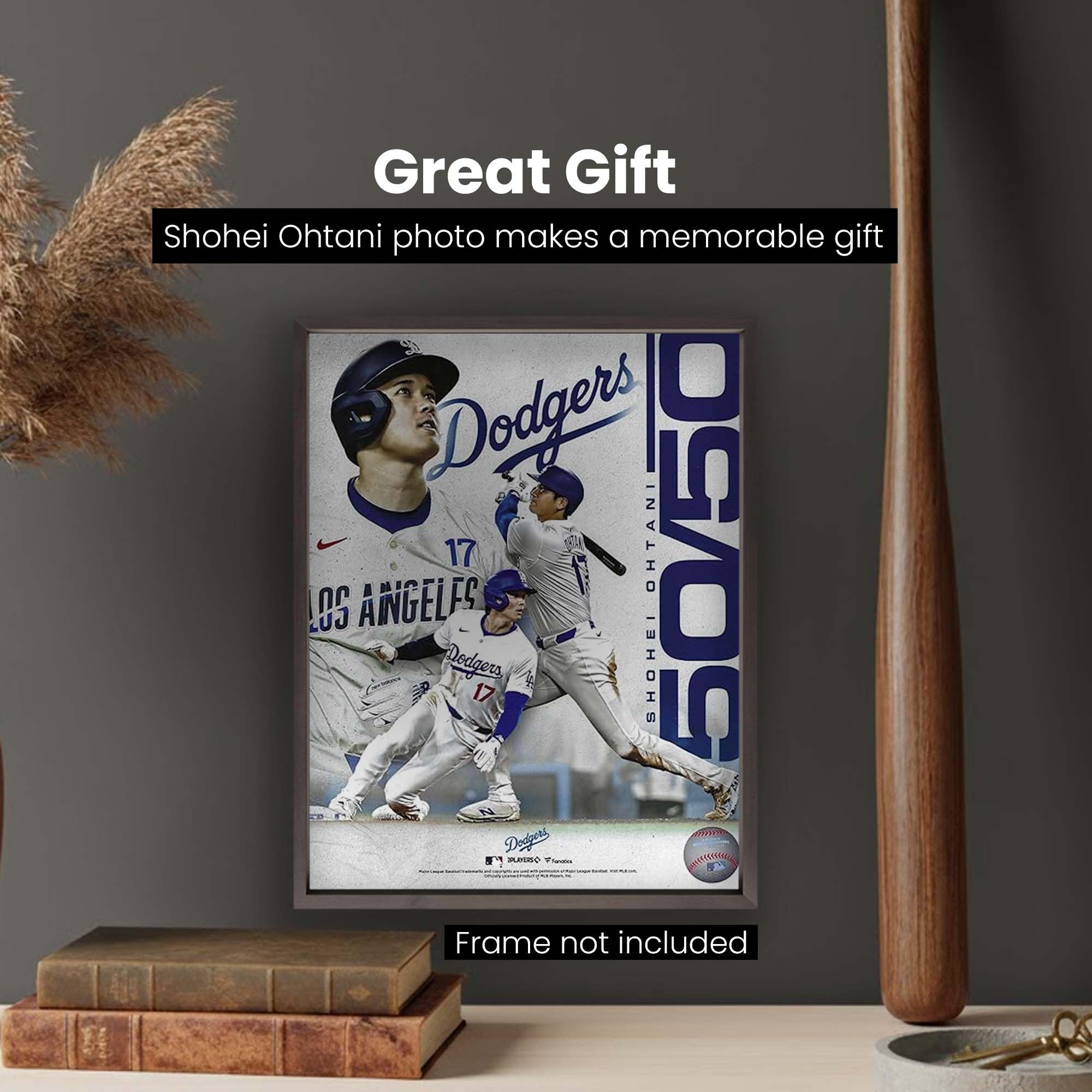 Los Angeles Dodgers Shohei Ohtani 50/50 Photo Collage - Licensed