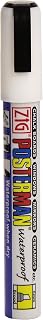 Kuretake Zig Posterman Waterproof Marker - PMA-50-6mm Chisel Point - White