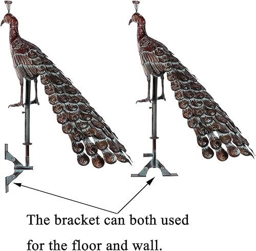 Miniatura 5 de Piezas y hardware de veleta Montaje en veleta de cobre Placas de techo ajustables y soportes de pared, a prueba de óxido, estable