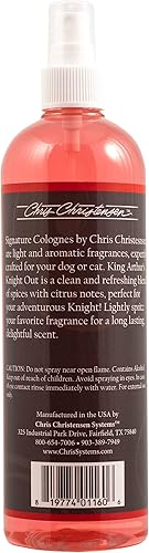 Miniatura 2 de Chris Christensen King Arthur's Knight Out Grooming - Colonia para mascotas, arregla como un profesional, de larga duración, fragancias de
