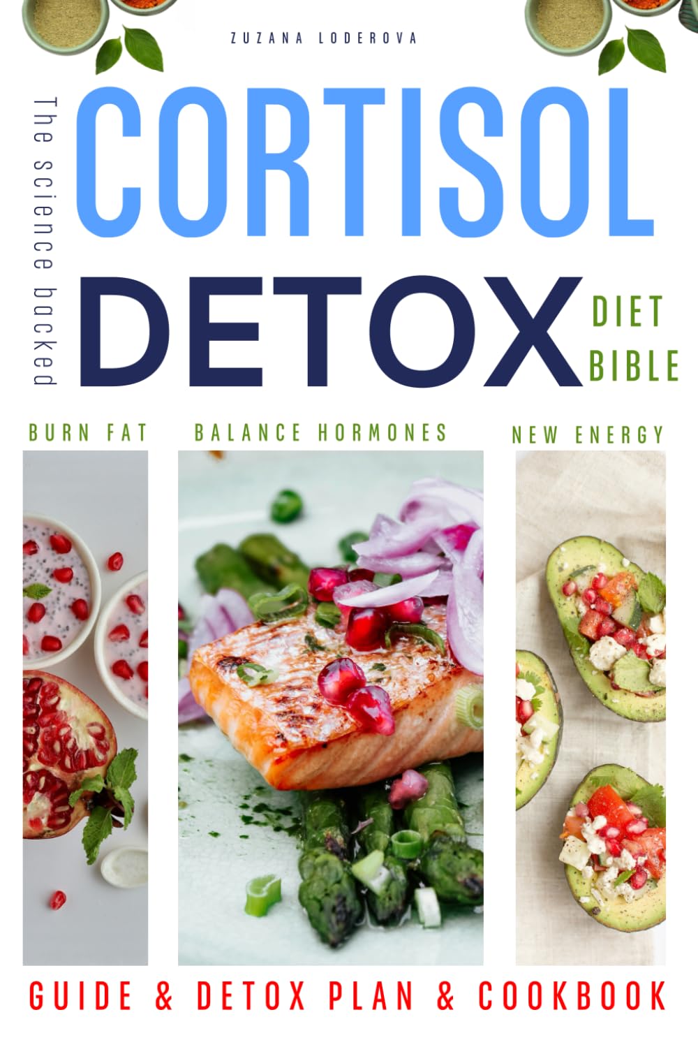The Science Backed Cortisol Detox Diet: A GUIDE AND 4-WEEK PLAN TO BALANCE HORMONES, BURN BELLY FAT, AND RECLAIM YOUR ENERGY