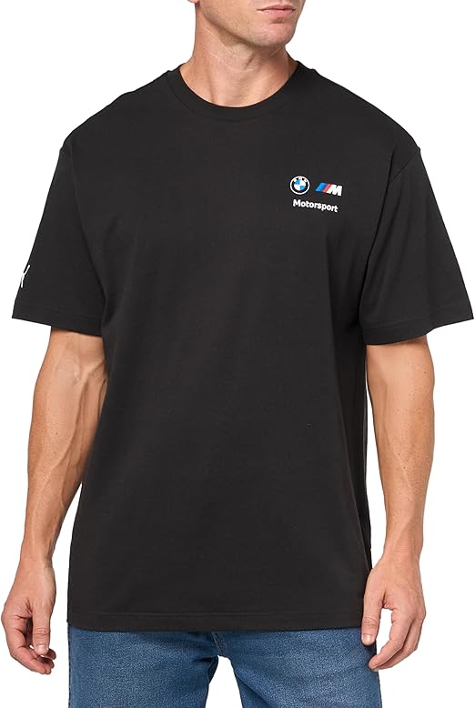 PUMA Men's Standard BMW M Motorsport Essentials Logo Tee