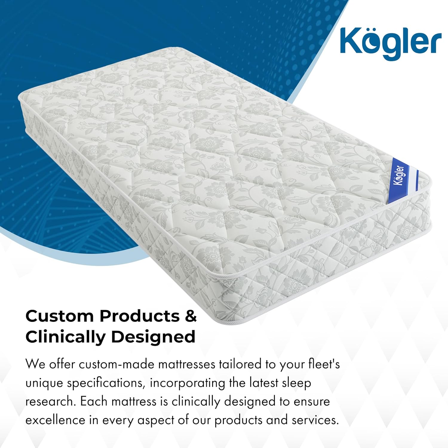 Kogler Innerspring Hybrid Semi-Truck Mattress - 7