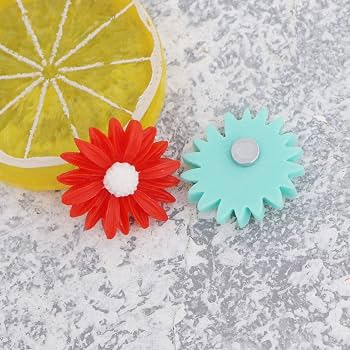 Cabilock 5pezzi Magnetico Ceramica Adesivo Frigorifero Forma Margherita Per Decorazioni Domestiche Magneti Casa