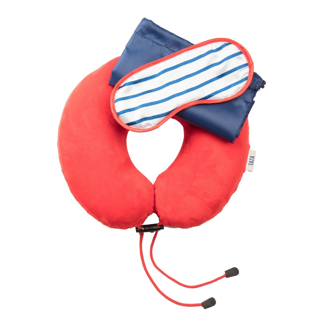 Love Taza 3pc Travel Comfort Set Navy/Red Amazon.in