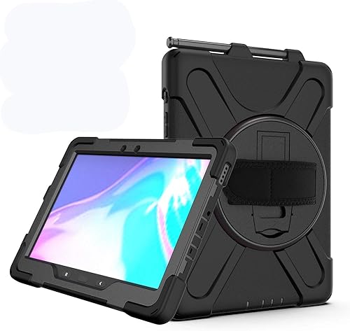 Funda para Samsung Galaxy Tab Active Pro 10.1 T540 T545 T547, grado militar probada en caídas de 15 pies Funda protectora de cuerpo completo a