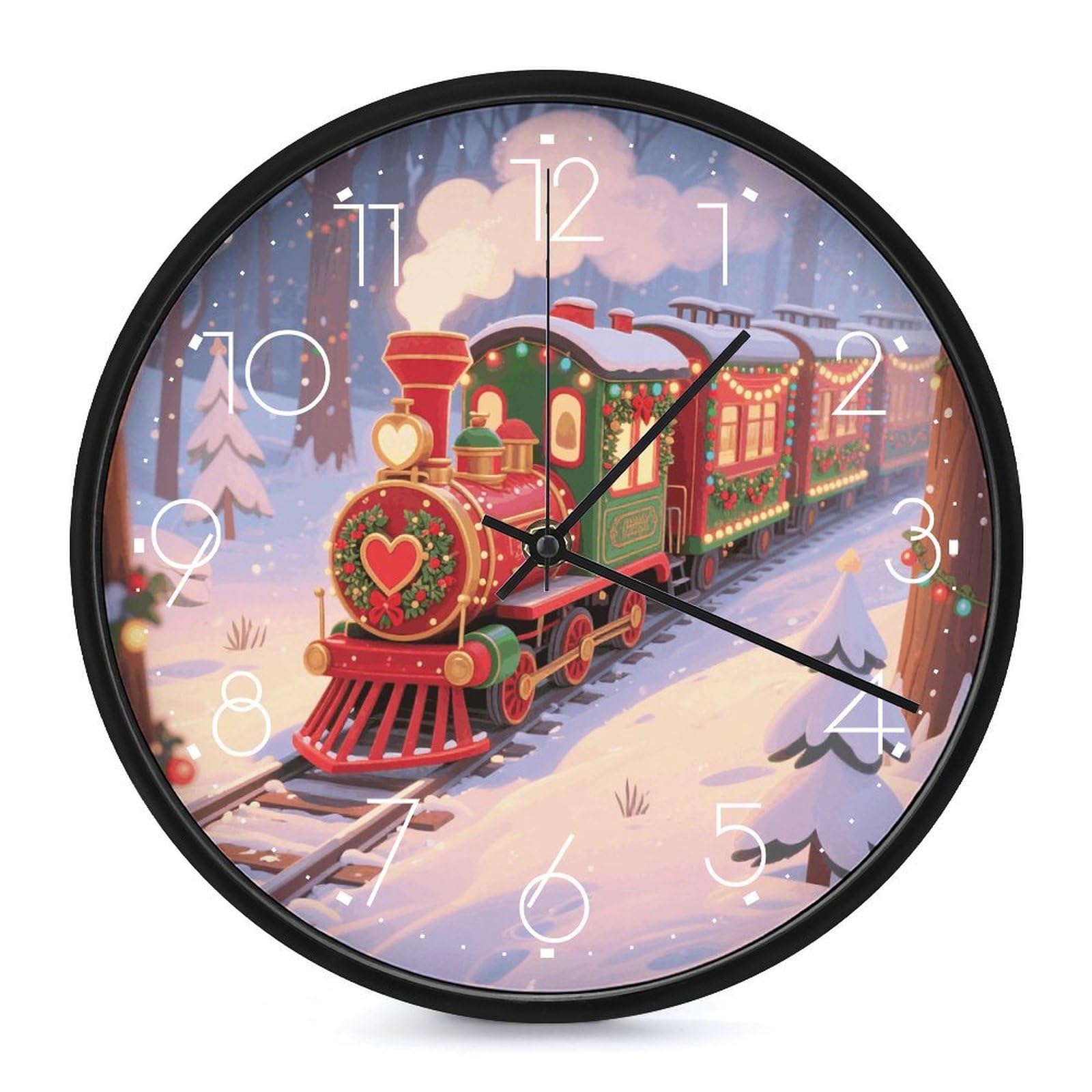 Horloge murale moderne silencieuse pour en finir avec le tic-tac