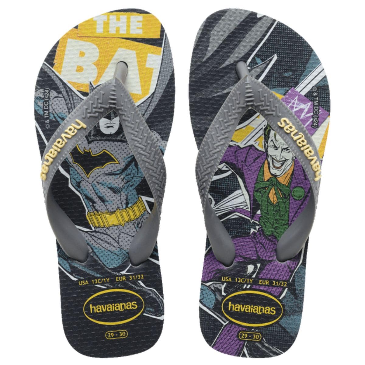 Havaianas Kids Top Herois Dc - Infradito Ragazzi, Steel Grey,-image