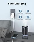 USB C Bloc du chargeur mural 30W,3 Port Ultra Petit plat USB-C Fiche de charge, pliable USB Adaptateur d'alimentation pour iPad,iPhone 15/16, Samsung (blanc, 30W)