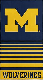 Northwest NCAA Unisex-Adult Jacquard Beach Towel